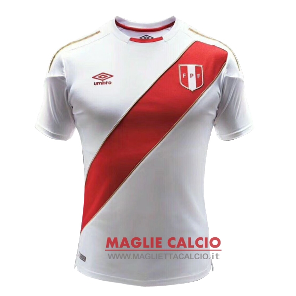 nuova prima magliette nazionale perù 2018