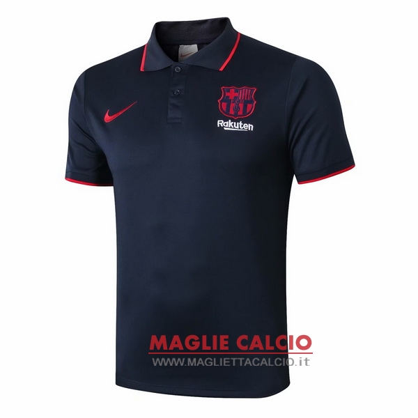 barcelona nero rosso magliette polo nuova 2019-2020