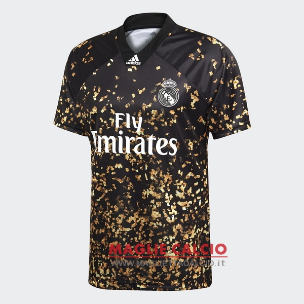 nuova sport magliette real madrid 2019-2020 giallo nero