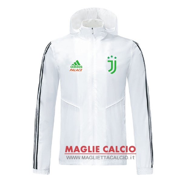 juventus bianco verde nuova giacca a vento 2019-2020
