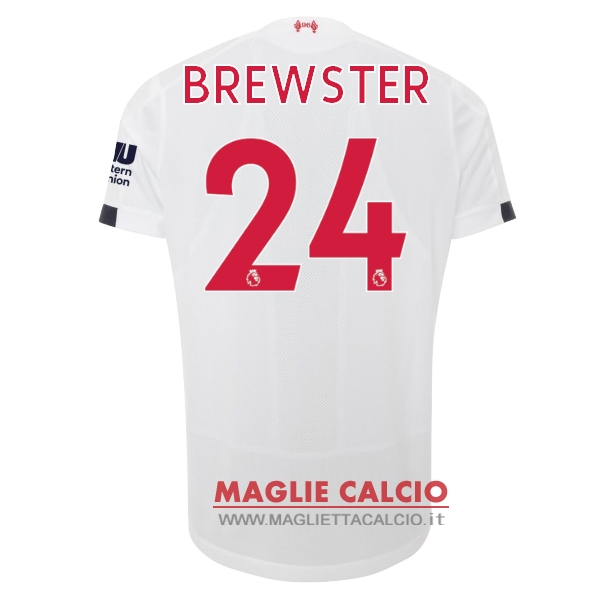 nuova maglietta liverpool 2019-2020 brewster 24 seconda