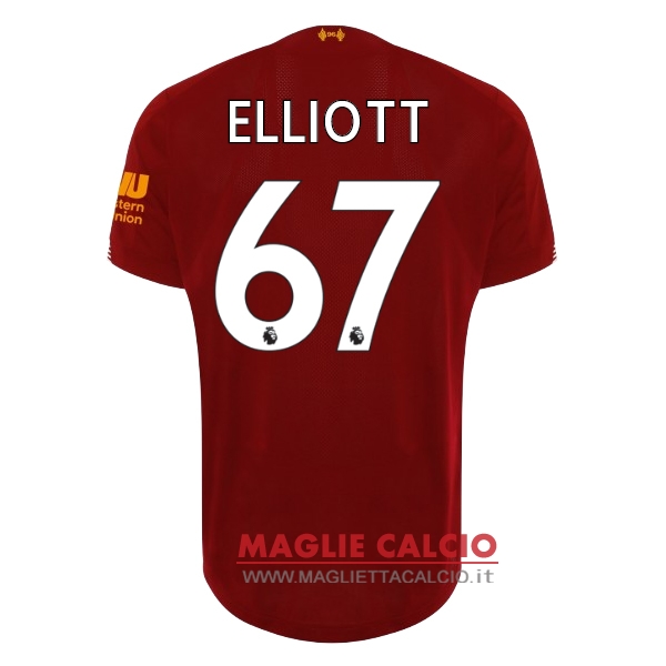 nuova maglietta liverpool 2019-2020 elliott 67 prima
