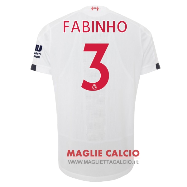 nuova maglietta liverpool 2019-2020 fabinho 3 seconda