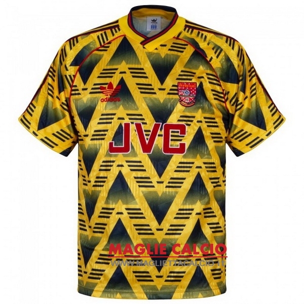 nuova seconda magliette arsenal retro 1991-1993
