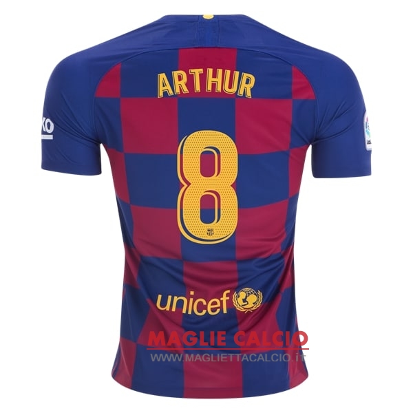 nuova maglietta barcellona 2019-2020 arthur 8 prima