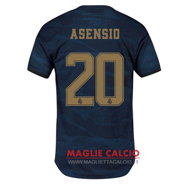 nuova maglietta real madrid 2019-2020 asensio 20 seconda