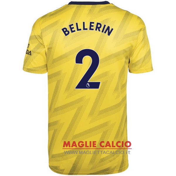 nuova maglietta arsenal 2019-2020 bellerin 2 seconda