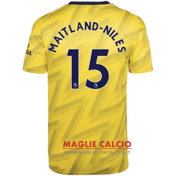 nuova maglietta arsenal 2019-2020 maitland niles 15 seconda