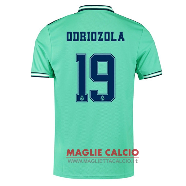 nuova maglietta real madrid 2019-2020 odriozola 19 terza