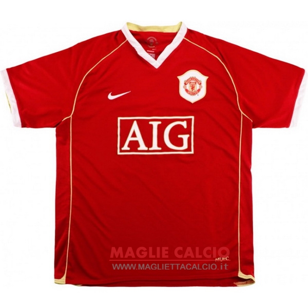 nuova prima magliette manchester united retro 2006-2007