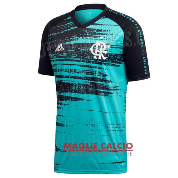 nuova pre match divisione magliette flamengo 2020 blu
