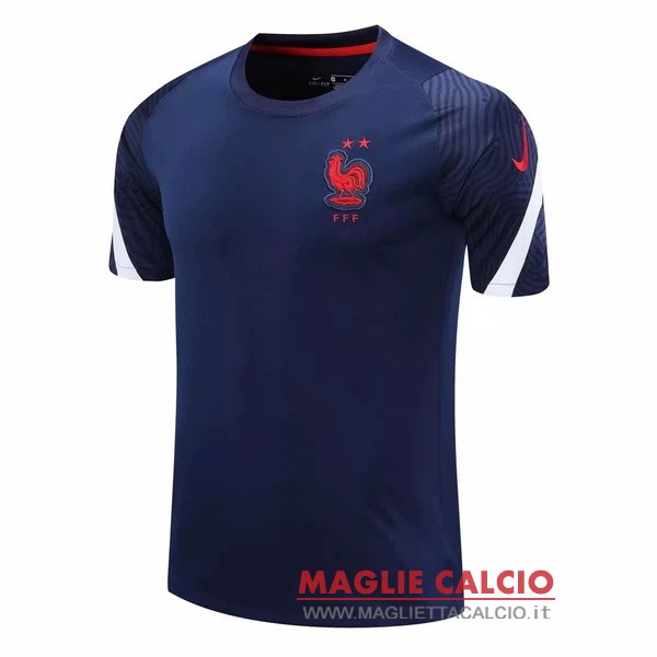nuova formazione divisione magliette francia 2020 blu navy