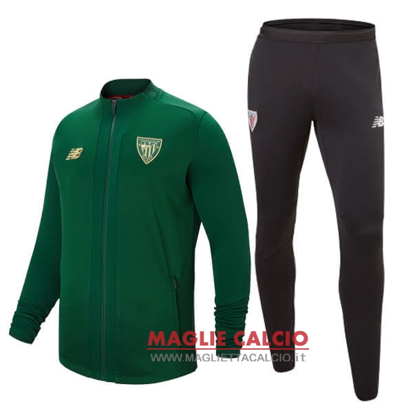 nuova athletic bilbao insieme completo verde giacca 2019-2020