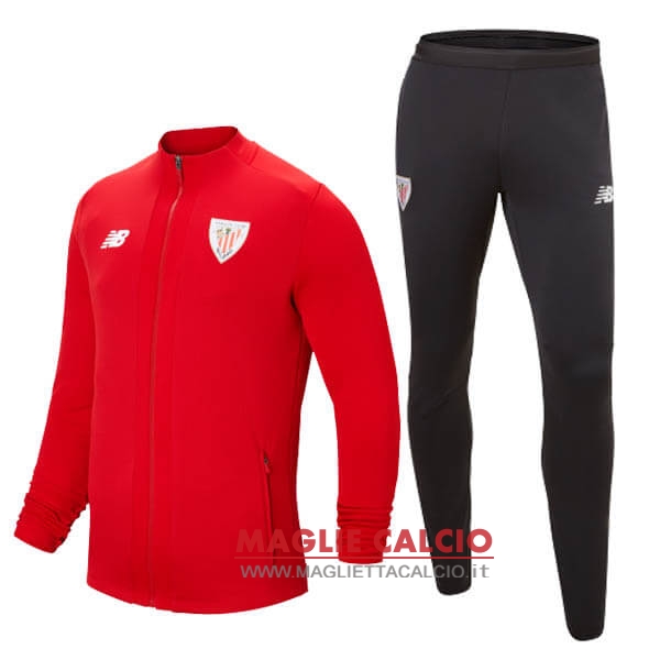 nuova athletic bilbao insieme completo rosso giacca 2019-2020