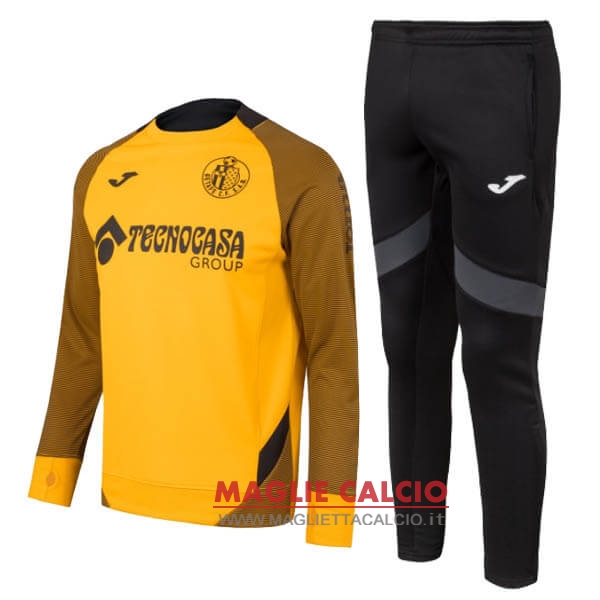 nuova getafe insieme completo giallo nero giacca 2019-2020