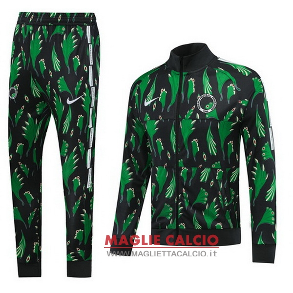nuova nigeria insieme completo nero verde giacca 2020