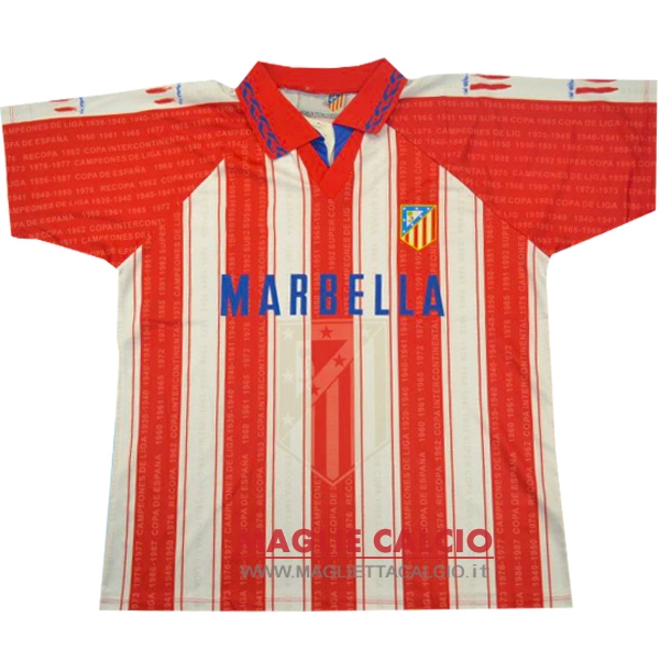 nuova prima magliette atletico madrid retro 1995-1996