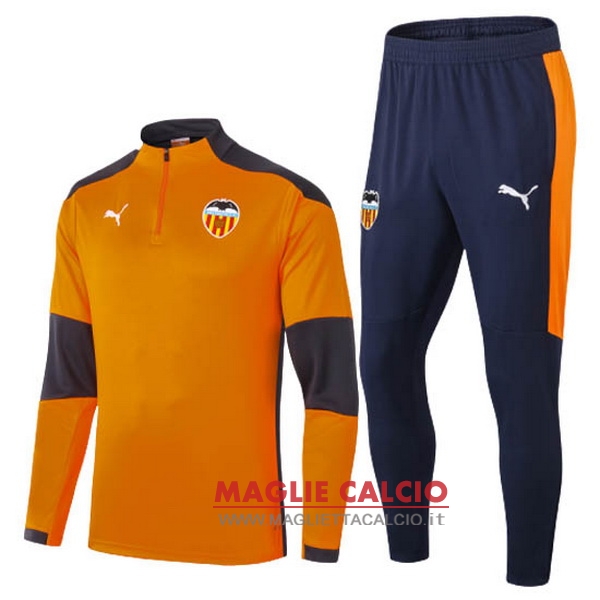 nuova valencia insieme completo arancione giacca 2020-2021