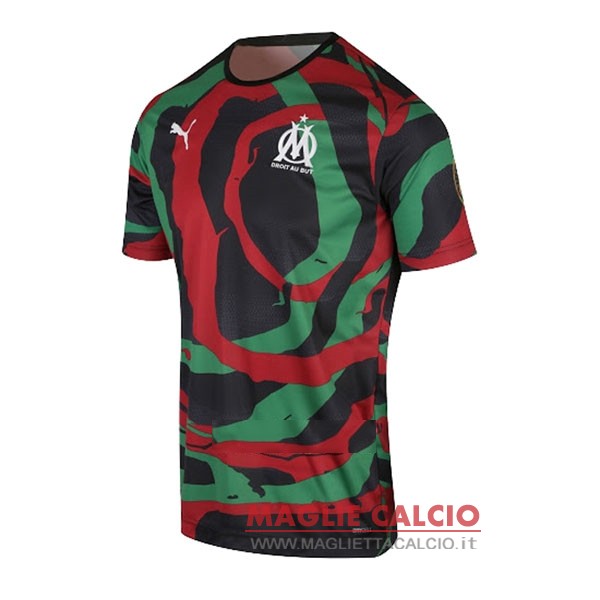 nuova speciale divisione magliette marseille 2021-2022 rosso verde