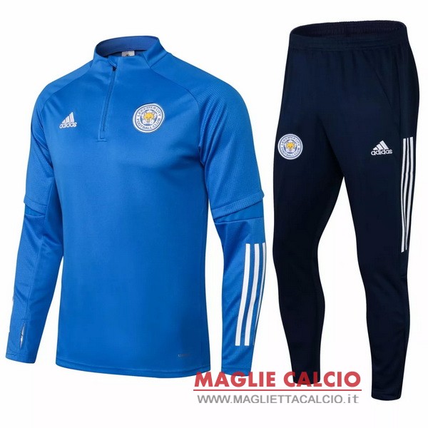 nuova leicester city insieme completo blu luce giacca 2021-2022