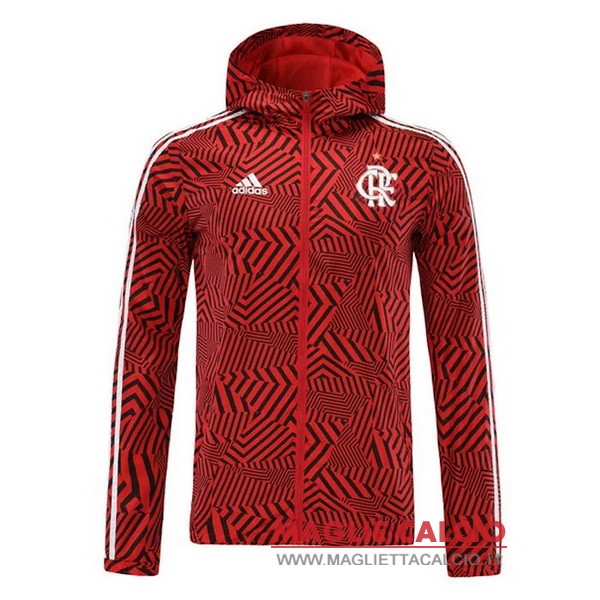 nuova giacca a vento flamengo 2021-2022 rosso