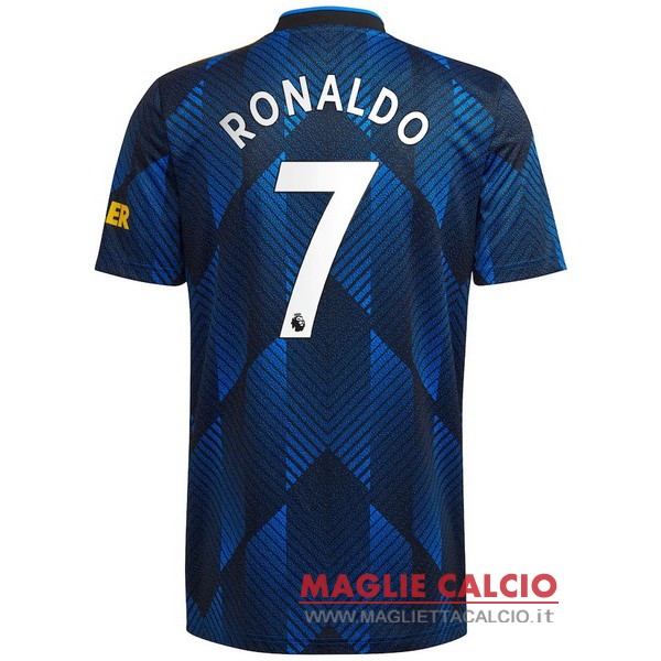 nuova maglietta manchester united 2021-2022 ronaldo 7 terza