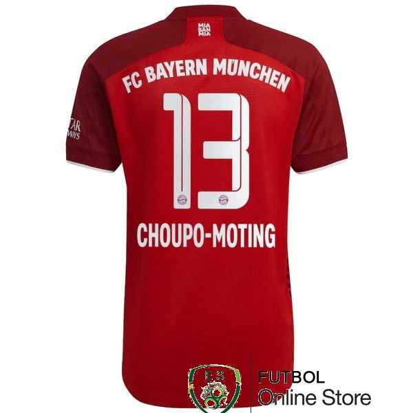 nuova maglietta bayern munich 2021-2022 choupo moting 13 prima