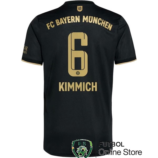 nuova maglietta bayern munich 2021-2022 kimmich 6 seconda