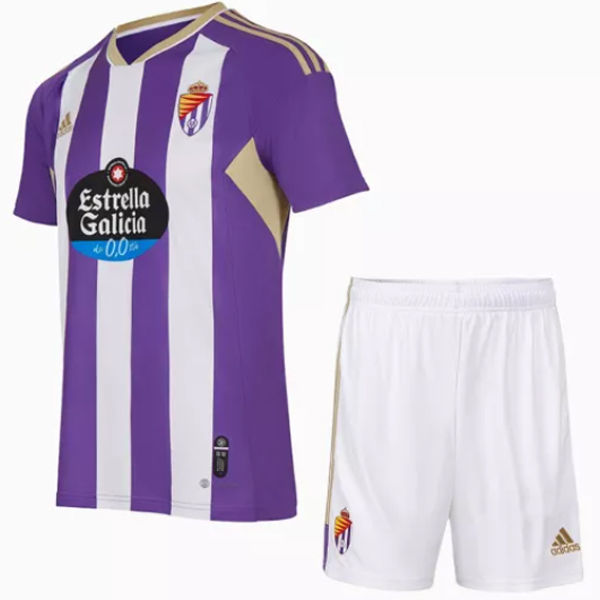 nuova prima magliette Real Valladolid bambino 2022-2023