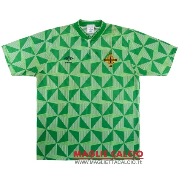 nuova prima magliette nazionale irlanda del nord retro 1990-1992