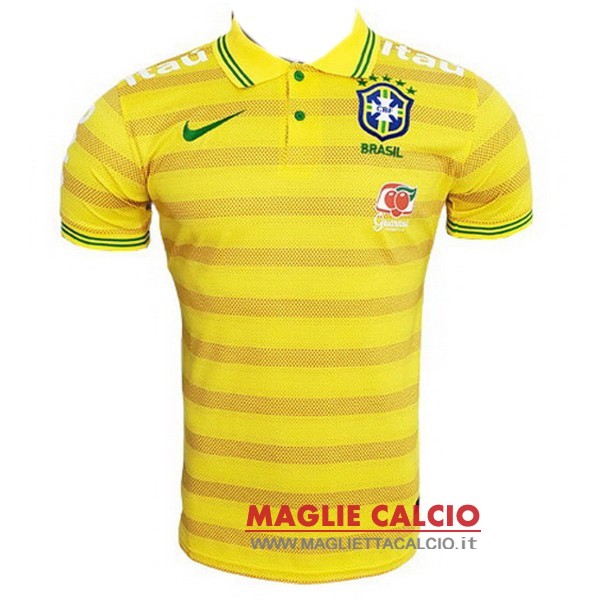 brasile giallo magliette polo nuova 2022