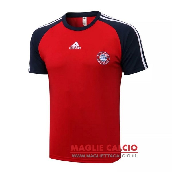 nuova magliette bayern munich formazione 2021-2022 rosso