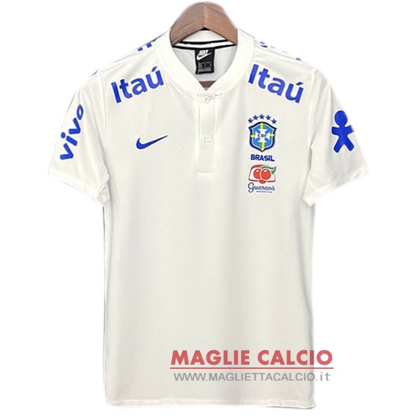 brasile bianco magliette polo nuova 2022