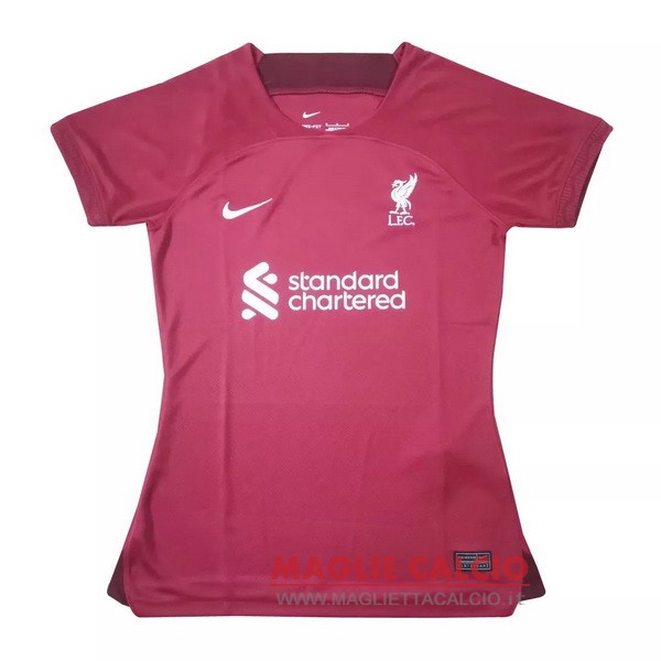 nuova prima magliette liverpool donna 2022-2023