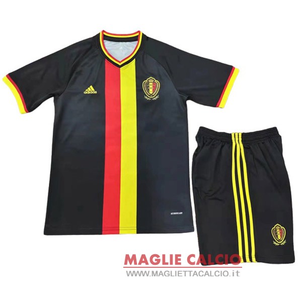 nuova seconda maglietta set completo belgio bambino coppa del mondo 2022