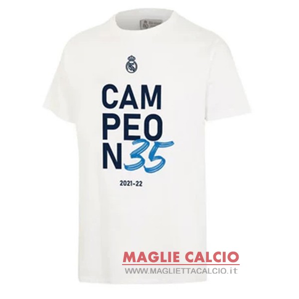 nuova edizione commemorativa divisione magliette real madrid 2022-2023 I bianco