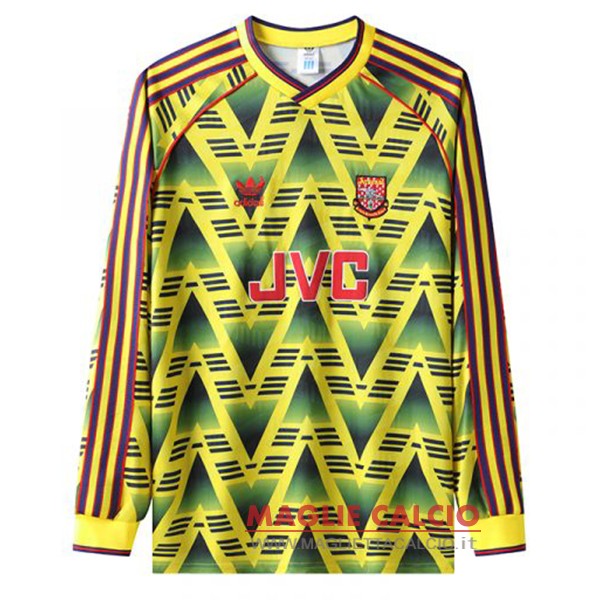 nuova seconda divisione magliette arsenal 1991-1993