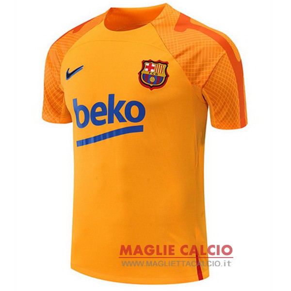 nuova magliette barcelona formazione 2022-2023 I arancione