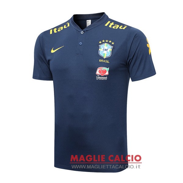 brasile blu I navy magliette polo nuova 2022