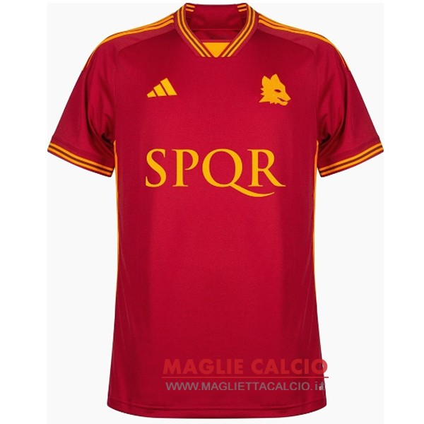 tailandia nuova prima divisione magliette as roma 2023-2024 II rosso