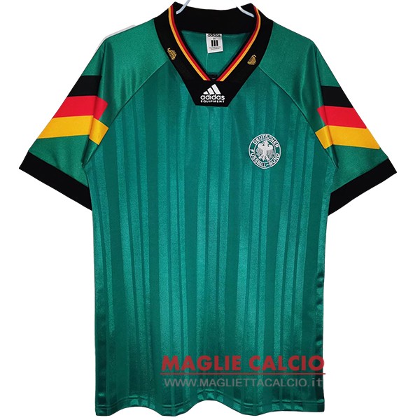 nuova seconda magliette germania retro 1992