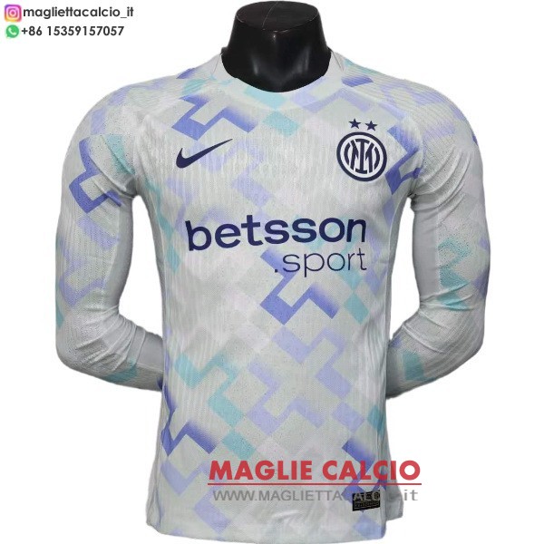 thailandia nuova seconda ML giocatori magliette inter milan 2025-2026 thailandia nuova seconda ML giocatori magliette inter milan 2025-2026
