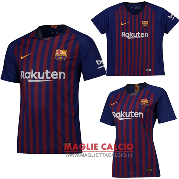 nuova prima divisione magliette barcelona 2018-2019（donna+bambino）