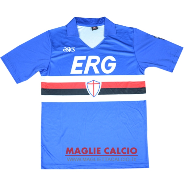 nuova prima magliette Sampdoria retro 1990-1991