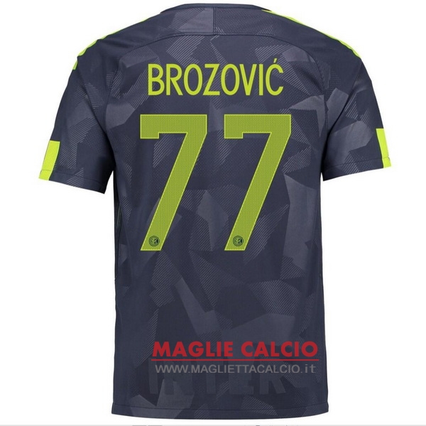 nuova maglietta inter milan 2017-2018 brozovic 77 terza