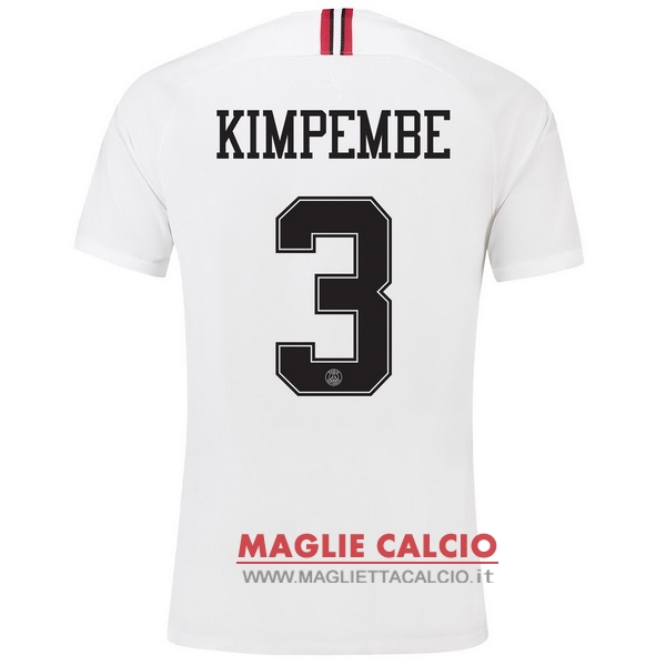 nuova maglietta paris saint germain 2018-2019 kimpembe 3 terza seconda