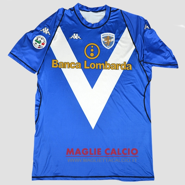 nuova prima magliette brescia calcio retro 2003-2004 blu