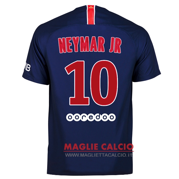 nuova maglietta paris saint germain 2018-2019 neymar jr 10 prima
