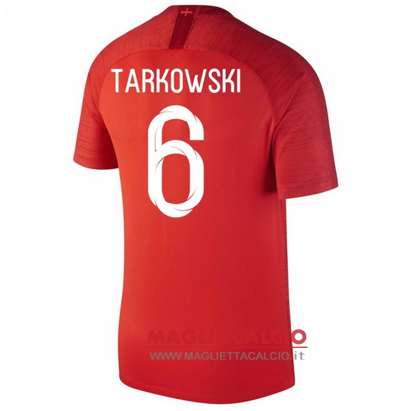 nuova maglietta inghilterra 2018 tarkowski 6 seconda