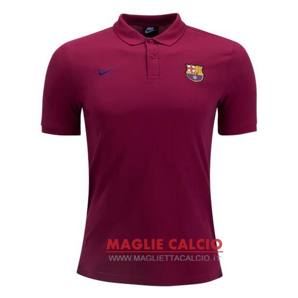 barcelona rosso magliette polo nuova 2018-2019